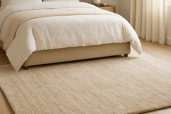 Incorporate Textured Rugs for Warmth illustration