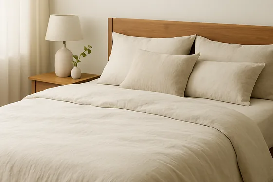 Choose Natural, Breathable Bedding Materials illustration
