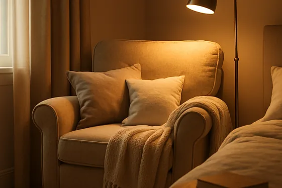 Create a Cozy Reading Nook illustration