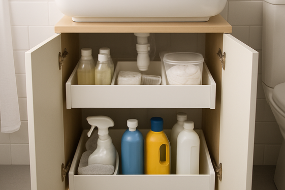 Maximize Under-Sink Storage illustration