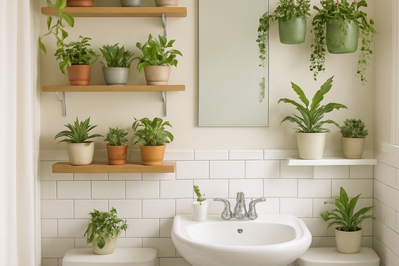 Include Plants for a Fresh Atmosphere illustration