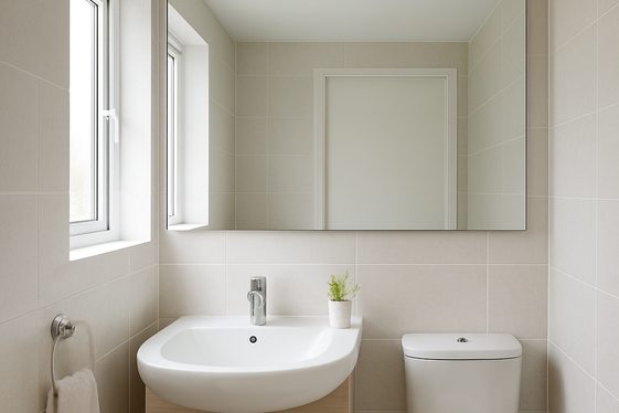 Add Large Mirrors to Amplify Space illustration