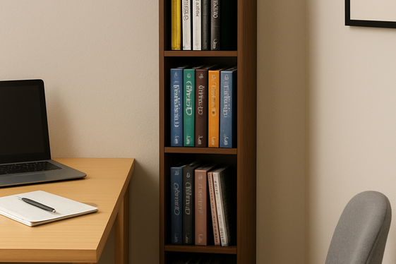 Set Up a Mini Library for Easy Reference illustration