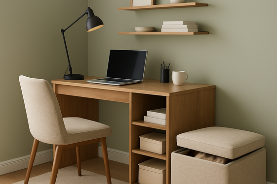 Incorporate Multi-Functional Furniture Pieces illustration