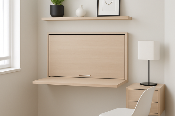 Add a Fold-Down Desk for Flexibility illustration