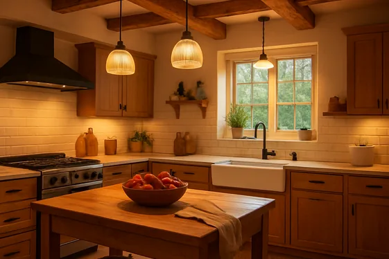 Natural Wood Beams for a Cozy Ceiling Statement illustration