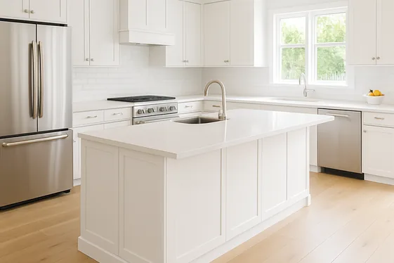 Light Wooden Flooring for Bright & Airy Kitchens illustration
