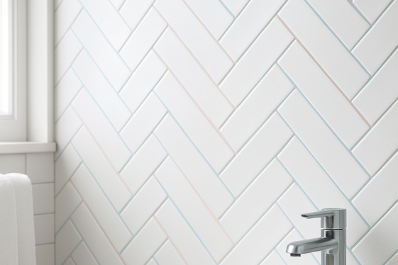 Subway Tiles with a Twist: Classic Meets Contemporary illustration