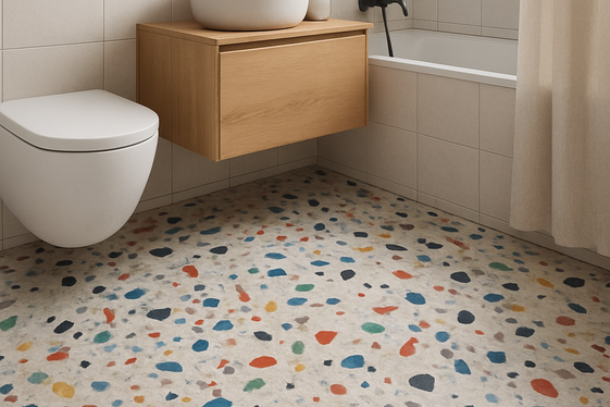 Terrazzo Tiles Make a Playful Statement illustration