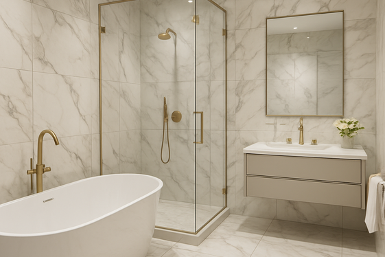 Marble-Effect Porcelain for Luxurious Vibes illustration