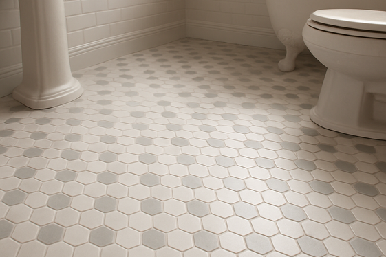 Hexagonal Tiles for Timeless Charm illustration