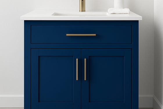 Vanities with Bold Colors to Make a Statement illustration