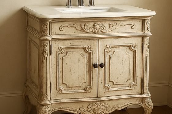 Vintage Vanities with a Contemporary Twist illustration