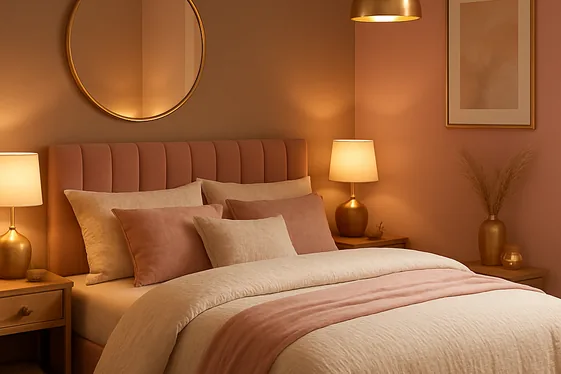 Blush Pink and Warm Taupe: Cozy Yet Chic illustration