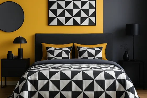 Mustard Yellow and Slate Gray for Bold Impact illustration