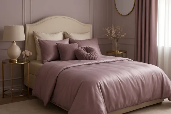 Dusty Lavender and Cream for Feminine Sophistication illustration