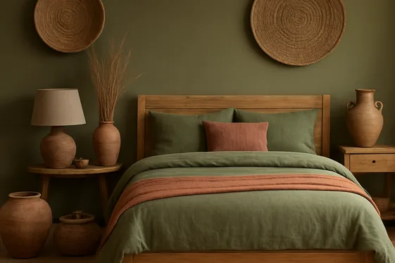 Olive Green and Terracotta for Earthy Warmth illustration