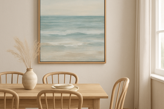 Display Ocean-Inspired Artwork illustration