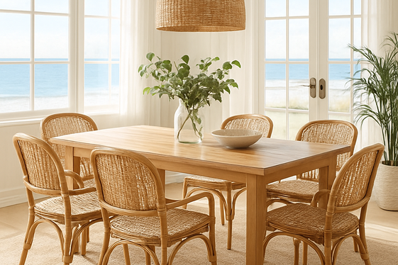 Install Rattan and Wicker Seating Options illustration