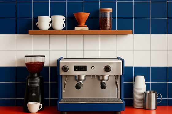 Use Color Blocking to Make Your Coffee Bar Pop illustration