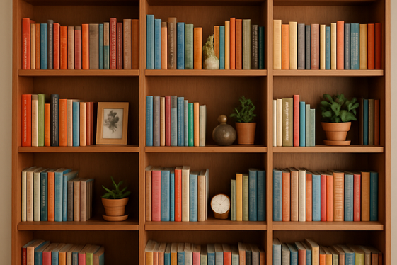 Adding Bookshelves to Encourage Relaxation illustration