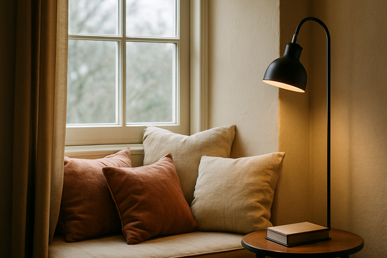Creating Nooks with Window Seats or Reading Corners illustration
