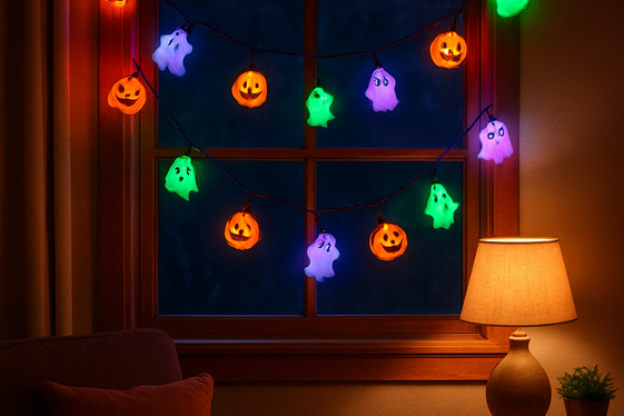 Spooky String Lights for Ambiance illustration