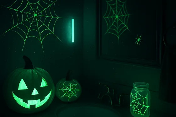 Glow-in-the-Dark Halloween Details illustration