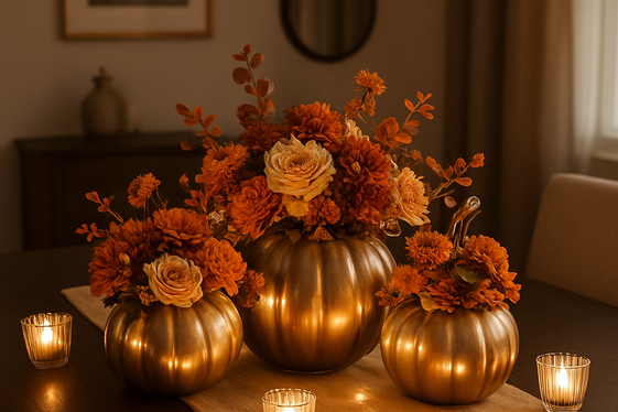 Pumpkin Centerpieces with a Twist illustration