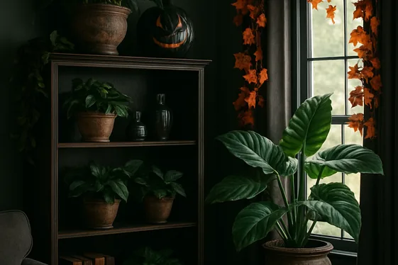 Seasonal Plants and Faux Vines to Add Life illustration