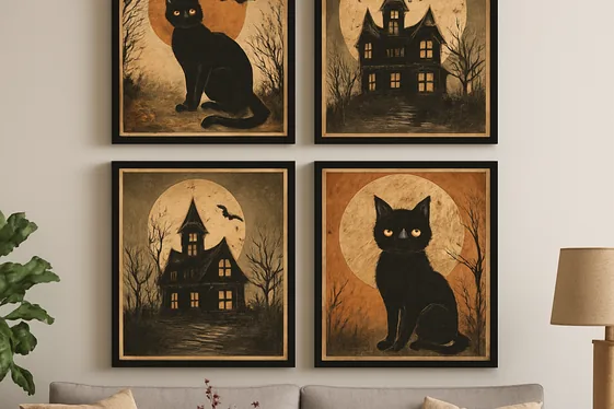 Spooky Wall Art That Makes a Statement illustration