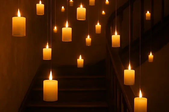 Floating Candle Illusions illustration