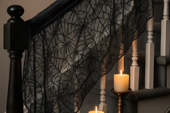 Gothic Draped Fabrics illustration