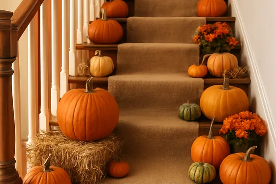 Pumpkin Patch Step Display illustration