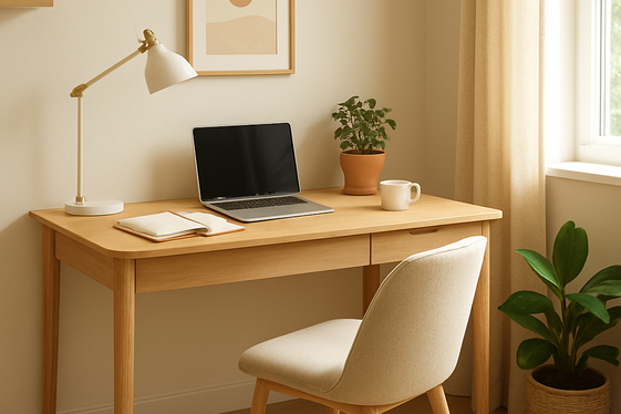 Create a Dedicated Workspace Away from Distractions illustration