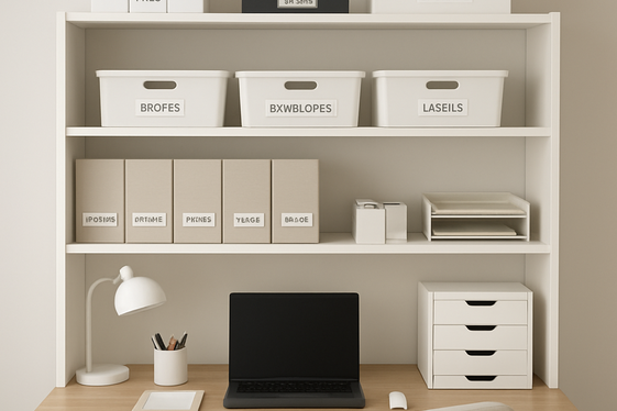 Organize with Smart Storage Solutions illustration