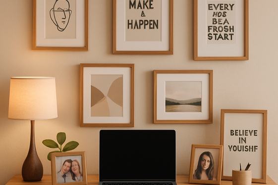 Add Personal Touches for Comfort and Inspiration illustration