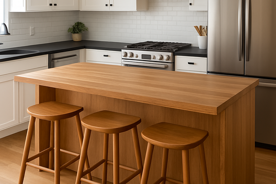 Bring Warmth with Wooden Accents illustration