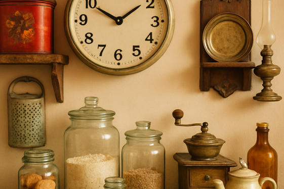 Add Vintage Finds for Character illustration