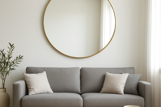 Oversized Round Mirrors for a Chic Statement illustration