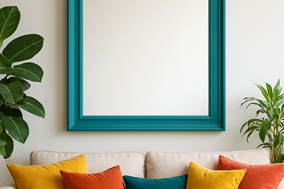 Bold Colored Frames for a Pop of Personality illustration