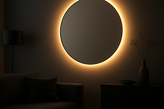 Mirrors with LED Backlighting for Ambiance illustration