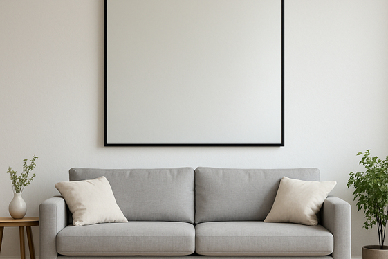 Oversized Square Mirrors for Bold Symmetry illustration