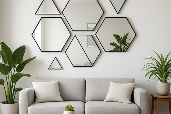 Geometric Mirrors to Add Modern Artistry illustration