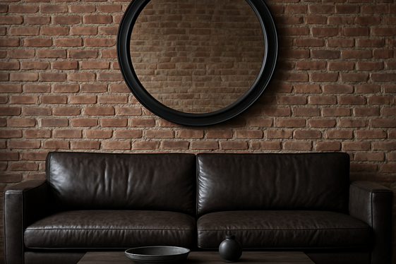 Mirrors with Metallic Frames for Industrial Vibes illustration