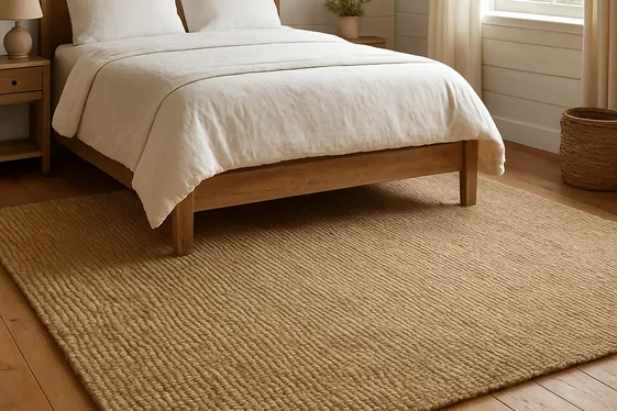 Natural fiber rugs to add texture and comfort illustration