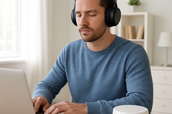 Use Noise-Canceling Headphones or White Noise Machines illustration
