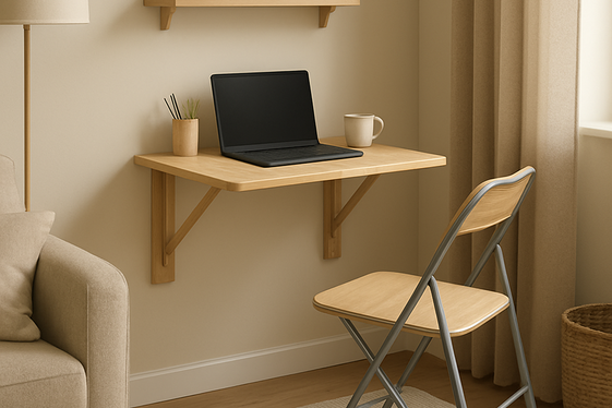 Maximize Small Spaces with Foldable Furniture illustration