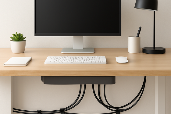 Design a Cable Management System illustration