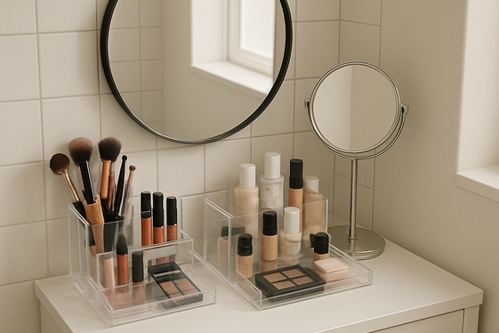 Create a Dedicated Makeup Station illustration
